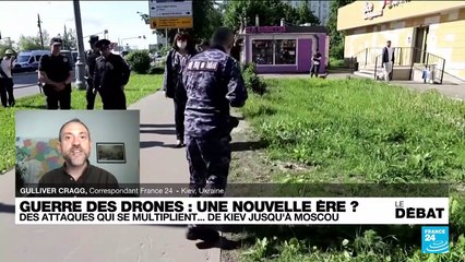 Guerre des drones en Ukraine : les attaques se multiplient de Kiev jusqu'à Moscou