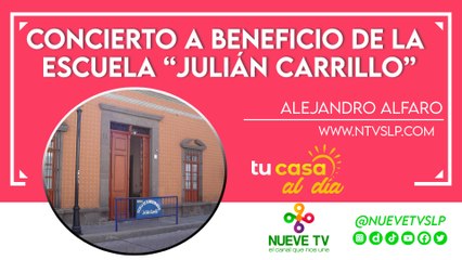 Concierto a beneficio de la escuela “Julián Carrillo”
