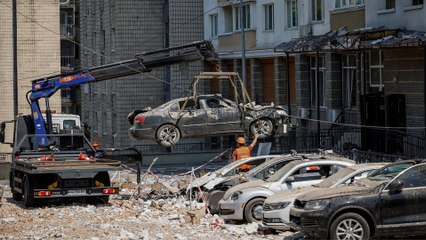 هجمات واسعة بمسيّرات روسية على العاصمة الأوكرانية كييف