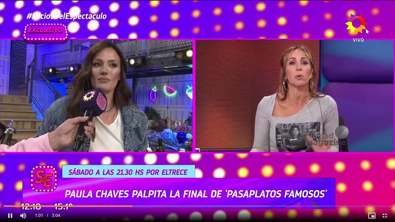 Paula Chaves habló sobre la pelea de Pedro Alfonso y José María Listorti