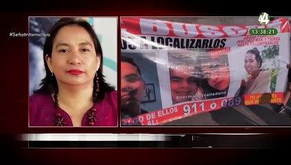 Carmen Chinas habla de la desaparición de 7 jóvenes que trabajaban en un Call Center
