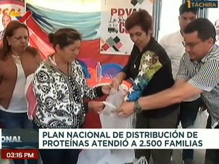 Táchira | Plan Nacional de Proteína benefició a 2.500 familias de las bases de misiones Villa Páez