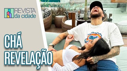 Download Video: Neymar e Bruna Biancardi fecham hotel para chá revelação - Revista da Cidade (30/05/2023)