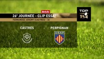 TOP 14 - Essai de Jérémy FERNANDEZ (CO) - Castres Olympique - USA Perpignan - Saison 2022-2023