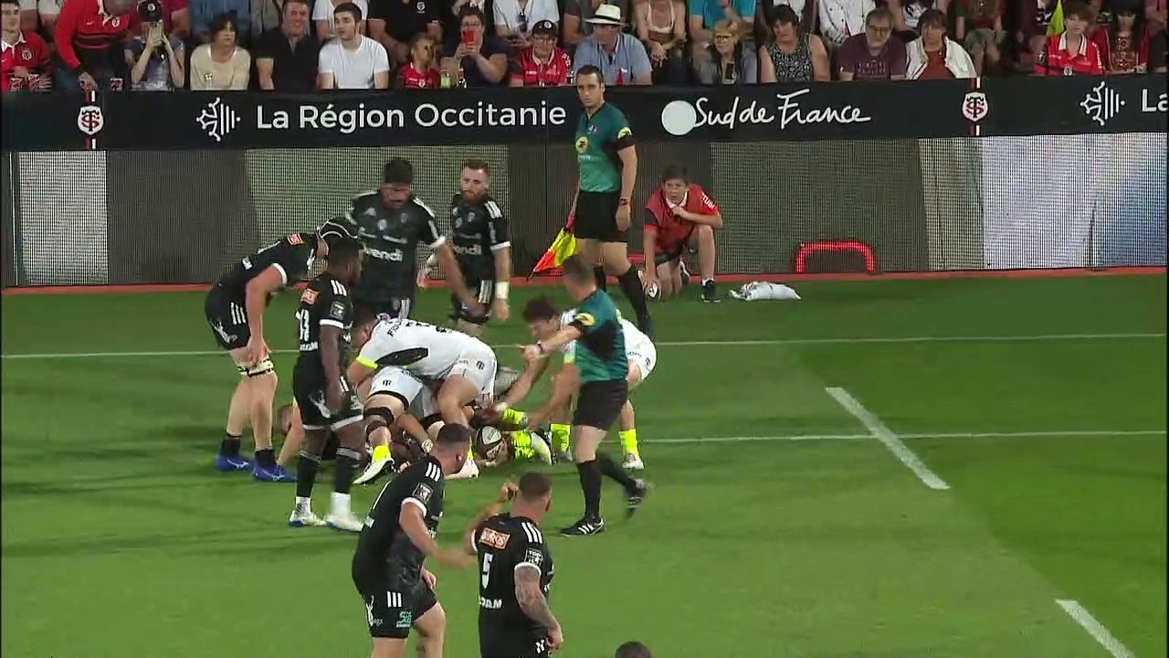 TOP 14 - Essai de Antoine DUPONT 2 (ST) - Stade Toulousain - CA Brive - Saison 2022-2023