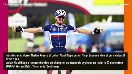 Marion Rousse et Julian Alaphilippe réunis : beau moment avec Nino, qui a bien grandi !