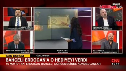 Bahçeli Erdoğan'a o hediyeyi verdi! 16 Mayıs'taki Erdoğan-Bahçeli görüşmesinde konuşulanlar