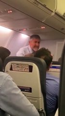 Bakan Nebati ile yolcular arasında yaşanan "rötar" tartışmasından yeni görüntüler: Gidin niye kaybettiğinize bakın