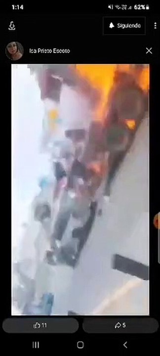 Carro explota durante procesión y causa heridas en niños y adultos