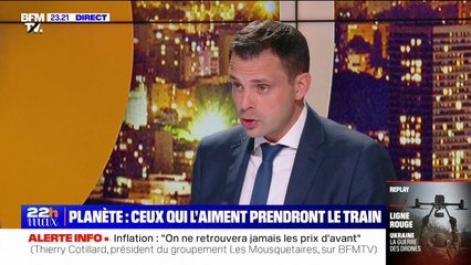 Quota personnel de vols aériens: "Ça ne sert absolument à rien" pour Charles Clair, pilote de ligne et président de "Clair Group"