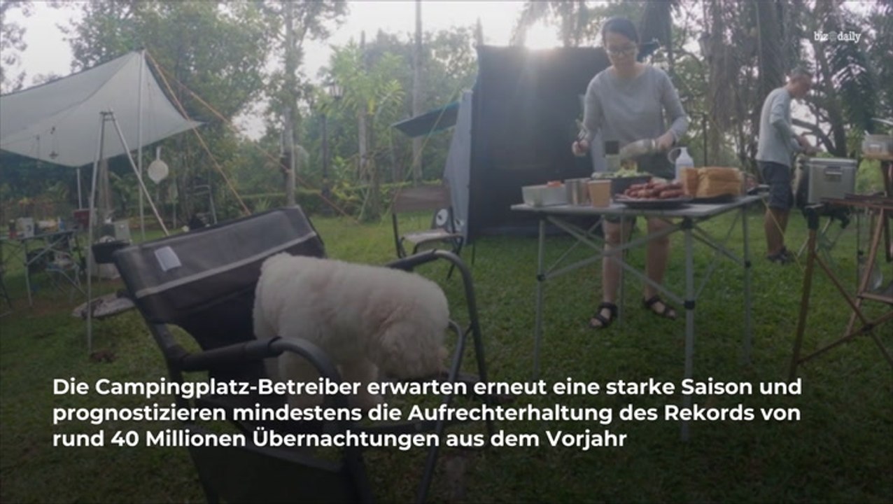 Anhaltender Boom! Camping weiterhin auf Erfolgkurs