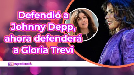 Abogada de Johnny Depp defenderá a Gloria Trevi en EU