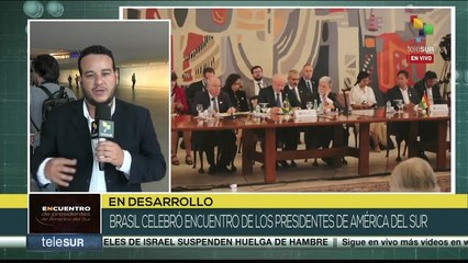 Brasil: Encuentro de Presidentes de América del Sur abogó por la integración y desarrollo regional