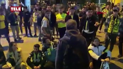 Fenerbahçe taraftarlarından oturma eylemi! “Gençliğimiz bitti”