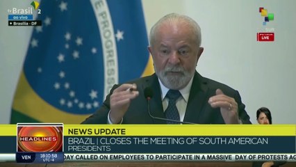 Brazilian President calls for respect for Venezuela