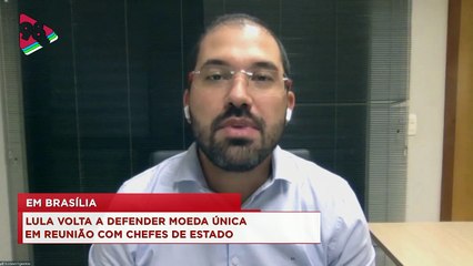 98Talks | Lula volta a defender moeda única em reunião com chefes de Estado da América do Sul
