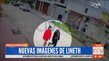 Nuevas imágenes de Lineth Chama desapareció el 9 de mayo