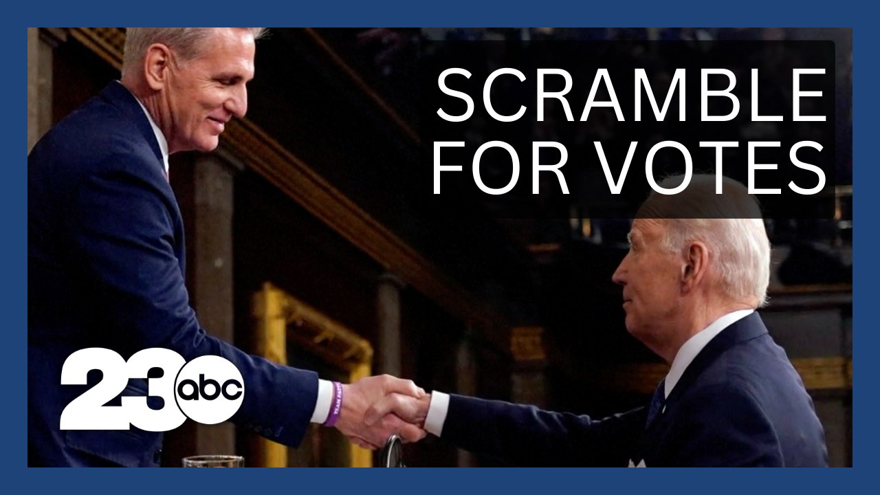 Biden and McCarthy scramble to secure votes as...