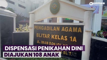 Ada Apa? 108 Anak di Kabupaten Blitar Ajukan Pernikahan Dini
