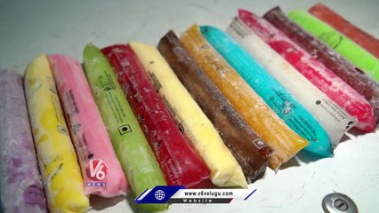 Natural ICE Colas , Attracts Children | Hyderabad | V6 News
