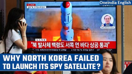 North Korea’s spy satellite crashes into the sea after failed launch | Oneindia News