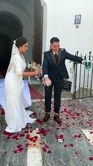 Wedding First Toast Fail