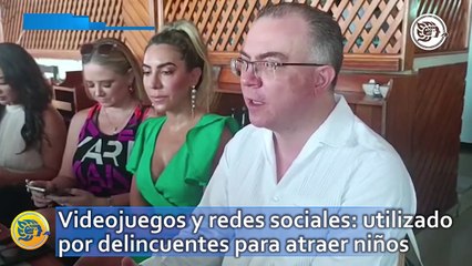 Videojuegos y redes sociales: utilizado por delincuentes para atraer niños