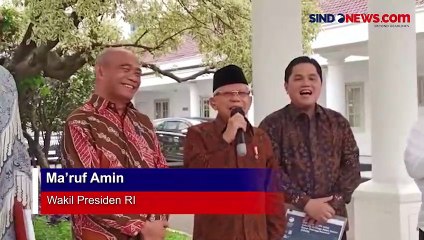 Timnas Indonesia Hadapi Argentina, Wapres Ma'ruf: Jangan Terlalu Banyak Kalahnya