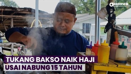 Cerita Tukang Bakso Keliling Berangkat Ibadah Haji Usai Nabung 15 Tahun