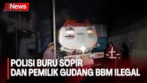 Truk Tangki Pertamina Terbakar, Sopir dan Pemilik Gudang BBM di Bandar Lampung Kabur
