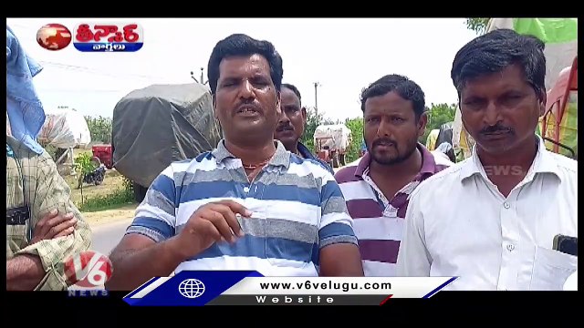Farmers Serious On State Govt Over Paddy Procurement Delay | CM KCR | V6 Teenmaar