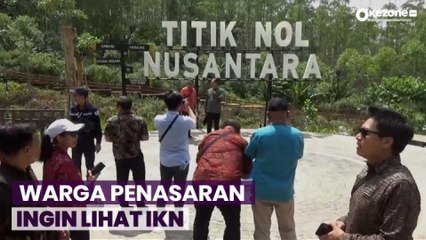 Pascapeluncuran Logo IKN, Titik Nol Nusantara Ramai Dikunjungi Warga
