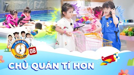 BIỆT ĐỘI CAO LỚN #8 _ Những chủ quán tí hon đi chợ bằng bộ đàm, phục vụ khách tấp nập