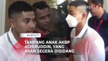 Tampang Anak AKBP Achiruddin di Kejari Medan, Ditahan 20 Hari di Rutan Tanjung Gusta