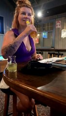 Drinking Fail Leaves Head Soaked