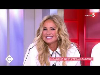 Adriana Karembeu très surprise par une archive de sa première télé, diffusée dans C à vous