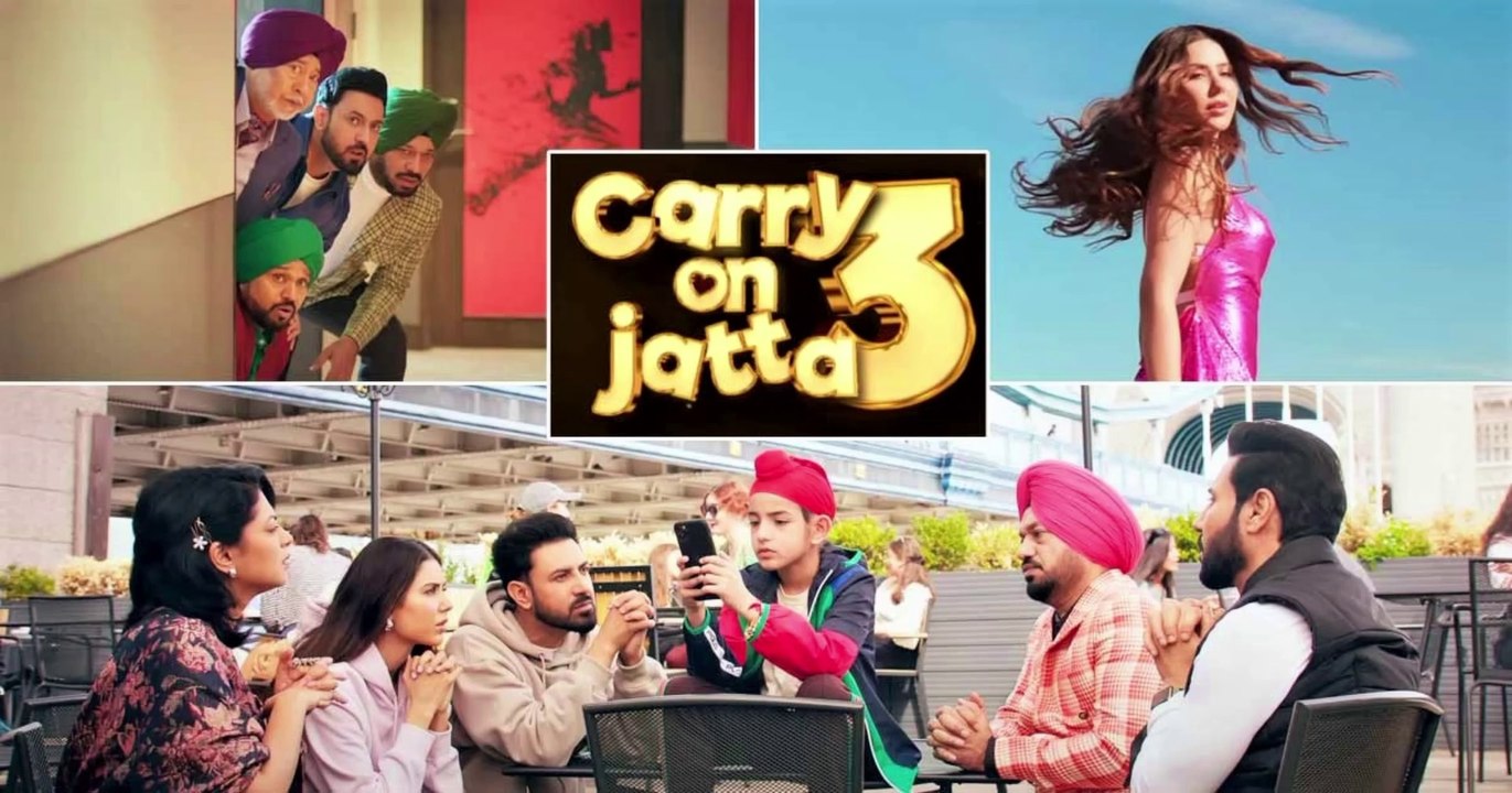CARRY ON JATTA 3 Official Trailer | Movie Trailer | Gippy Grewal | Binnu Dhillon | Sonam Bajwa | Gurpreet Ghuggi