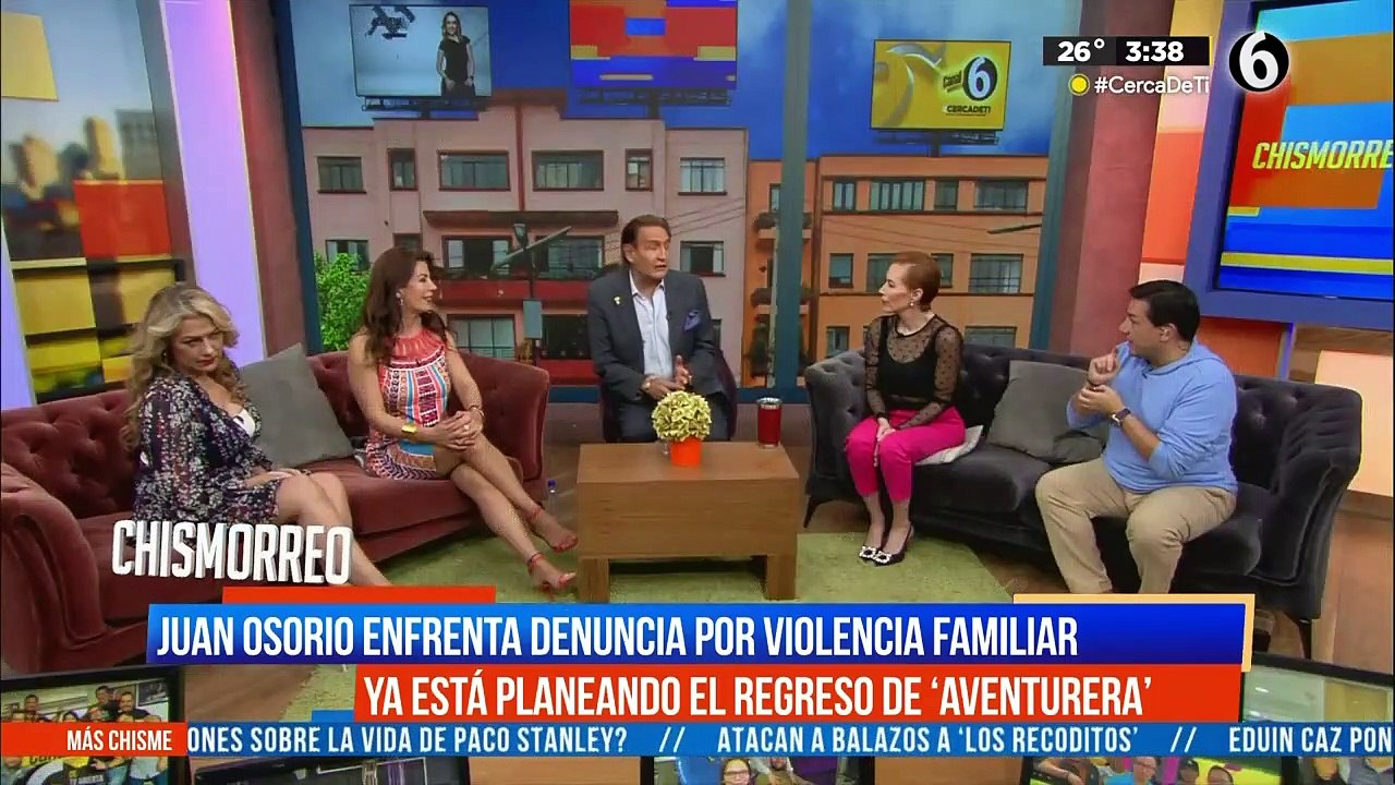 Juan Osorio habla de las acusaciones de su expareja
