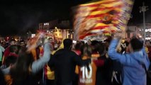 KASTAMONU - Galatasaraylı taraftarlar şampiyonluğu kutluyor