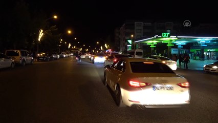 ŞANLIURFA - Galatasaraylı taraftarlar şampiyonluğu kutluyor