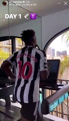 Allan Saint-Maximin teases Newcastle United future