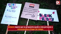 Ofrece Amazon trabajo flexible en medio de demandas de mejores salarios