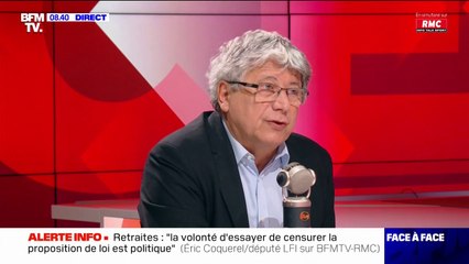 Éric Coquerel: "On a un problème vis-à-vis de la démocratie parlementaire avec ce qu'est en train de faire la macronie"
