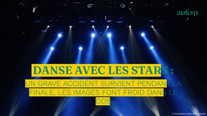 Danse avec les stars : un grave accident survient pendant la finale, les images font froid dans le dos