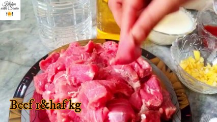Beef Boti Recipe I Chatkara Boti Recipe By Kitchen with Sonia