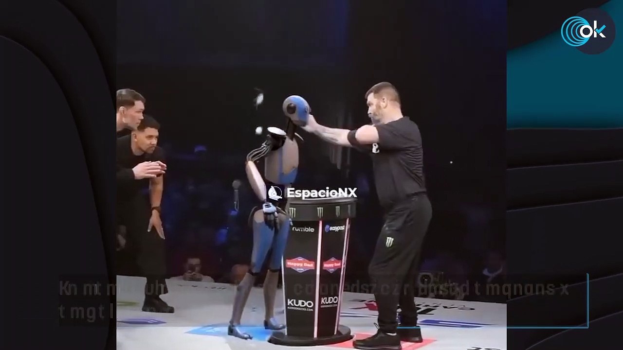 Lo nunca visto: concurso de bofetadas entre un robot y un humano y pasa esto