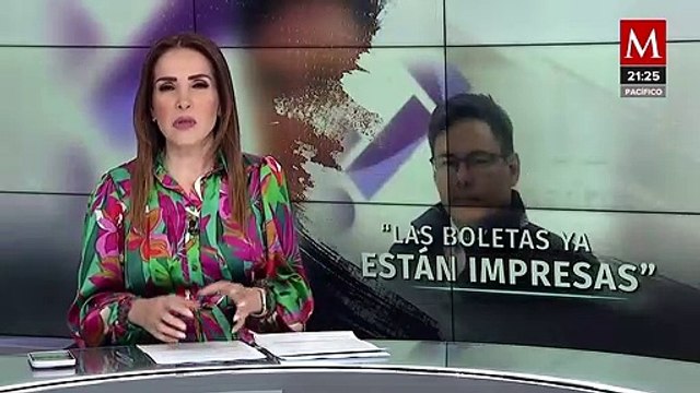 Una vez impresas las boletas, no hay cambios; Consejero Presidente del IEC