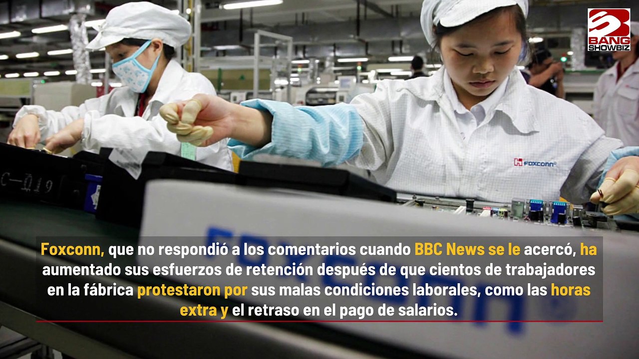 Foxconn aumenta sus salarios