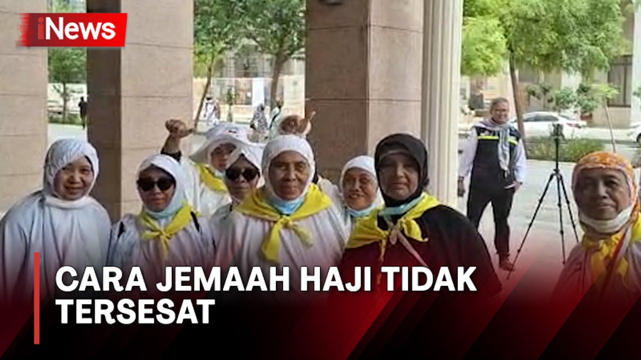 Mudah Dikenali saat Tersesat, Jemaah Haji Gunakan Atribut Warna Seragam