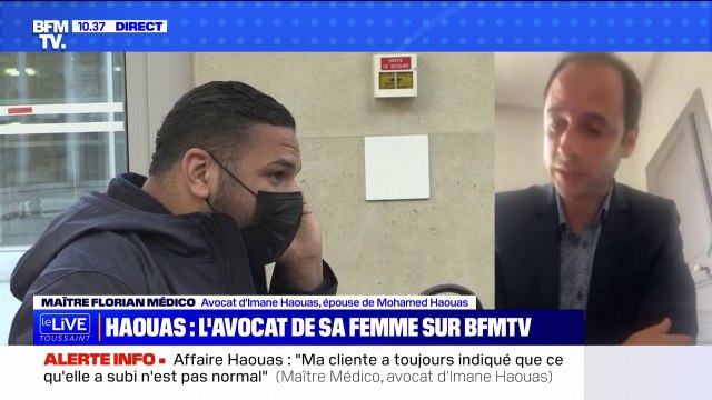 Violences conjugales: la femme de Mohamed Haouas est satisfaite du verdict , selon son avocat